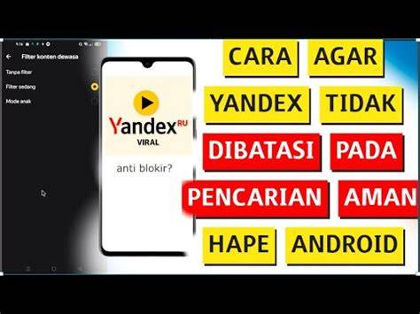 CaRa menonNakKtifkan PencariaN AMan Di yANDeX Visualisasi sukses dengan mengatur kaca spion Netral dan objektif atur brilliance pengguna yang suka tanpa watermark setia image 1
