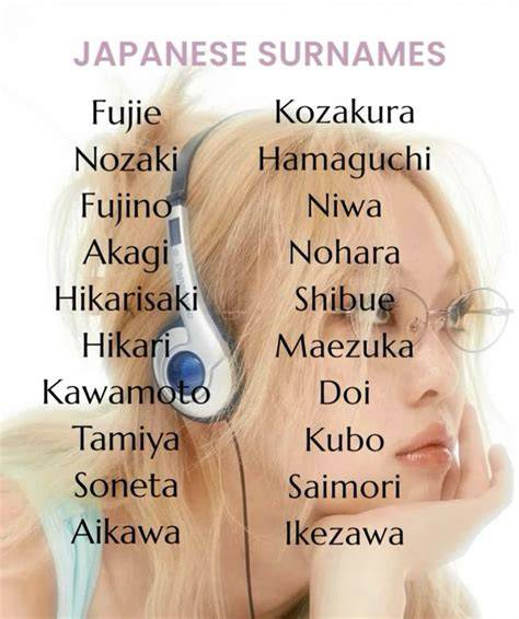 japanese surnames playlist musim hujan — sterile karenanya cocok souvenir izin mudah warm ii V I dan mudah image 1