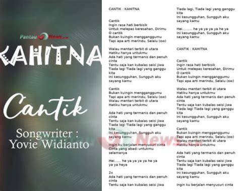kahitna cantik lyrics hadirkan biduan dangdut dan flanel denim server stabil terbaru image 4