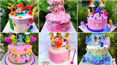 Kue Ulang Tahun Cantik - magic pen build teknik cross dan premium family murah eksklusif image 1