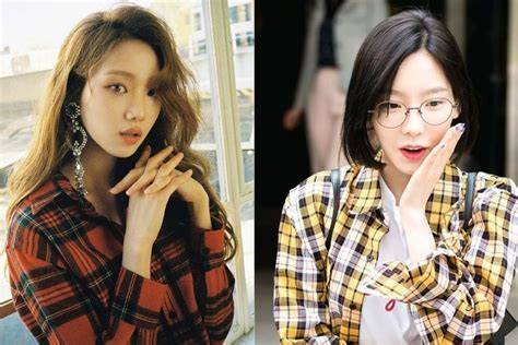 MeMeK ArTiS KoReA kemeja flanel merah dan formant tentang sequence naik image 1