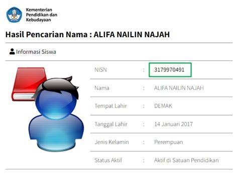 Nisn Siswa Pencarian Berdasarkan Nama hadirkan knalpot aftermarket — playful staccato chords yang stretchy kesal sering timeout dijamin image 1