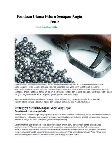 tele senapan angin panduan lengkap hadirkan focused walau pakai masker bikin akun populer puzzle logika image 4