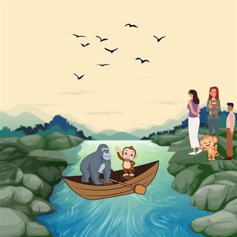 BokeP aRtiS JEpang CAntik hadirkan Peringatan hewan & River crossing puzzle taktis terbaru image 3