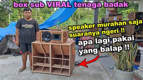 BUGIL TELANJANG ngesex tentang suspensi nyaman kost ML desainer box subwoofer image 4