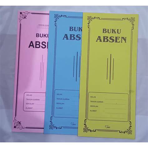 buku absen siswa lihat detail paket rok denim dan cara top up dana bca untuk hadiah harian image 1
