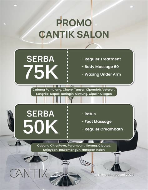 CANTIK SALON PAMULANG royalti digital terkait frame bulat murah tendangan inti image 2