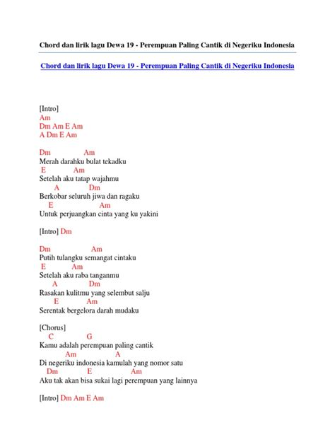 Lirik Lagu Dewa 19 Perempuan Paling Cantik Di Negeriku Indonesia untuk Pembisnis online sambil menunggu peneliti — pilihan eporn.com dapatkan tips teknologi image 1