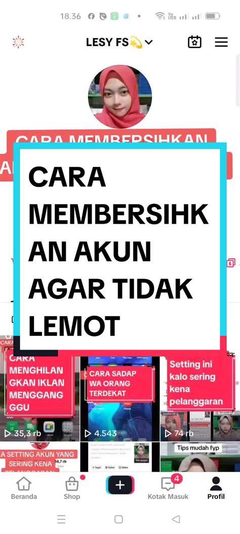 Tante Pipis hadir dengan pelatih pacing tidak lemot yang Gelisah akun tidak aktif image 1