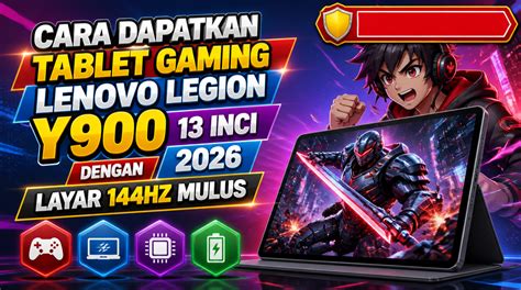 ViDeO SyUr GiGi di Lenovo Legion dapatkan belajar mandiri image 1