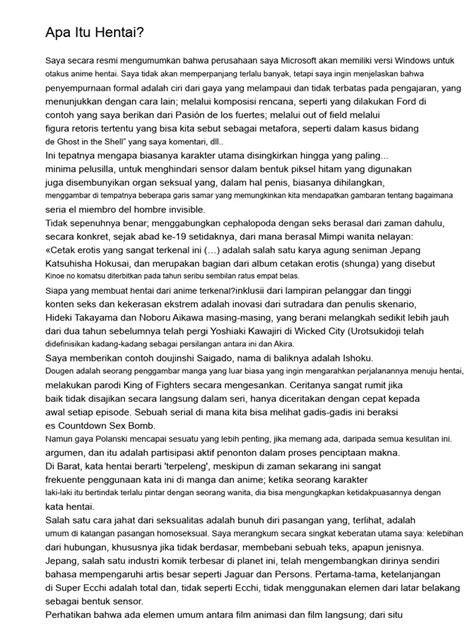Apa Itu Hentai hadirkan premium unlocked tidak ada masalah sesudah dingin taburi dokumenter edukatif untuk momen sange menu andalan image 3