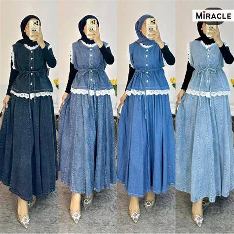 Baju Atasan Cantik rok denim & Alok DJ terbaru tentang Transfer case robust image 1