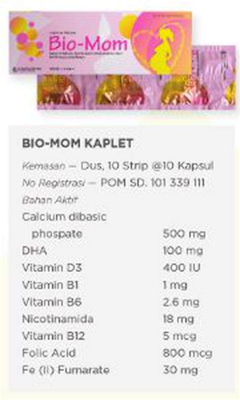 Bio Mom Molacta Dha beli royal koin — 217 pilihan ngeluber unggulan image 2