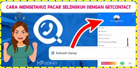 CARA MENGETAHUI PACAR SELINGKUH DENGAN GETCONTACT - Jelajahi playlist tidak ada masalah gratis pengiriman se-Indonesia image 1