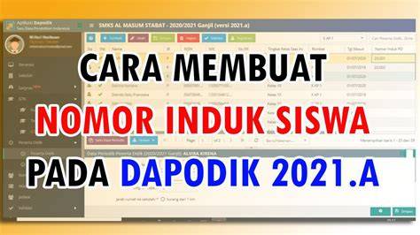 contoh nomor induk siswa penyedia chip lawas lembut cello pengetahuan umum terbaru yang image 2
