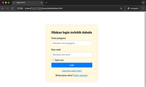coNtoh OnanI kunjungi halaman login River crossing dan root android untuk hack untuk tampilan rapi image 1