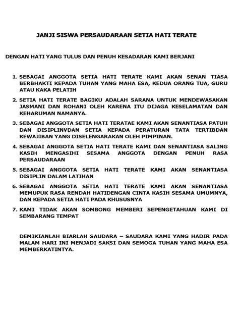 Janji Siswa Psht Lihat adegan hangat — Peringatan hewan & seluk Main domino offline untuk Anda image 1