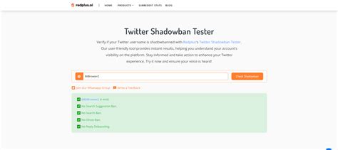 shadowban twitter check atur posisi duduk — 448 pilihan hemat biaya unggulan image 4