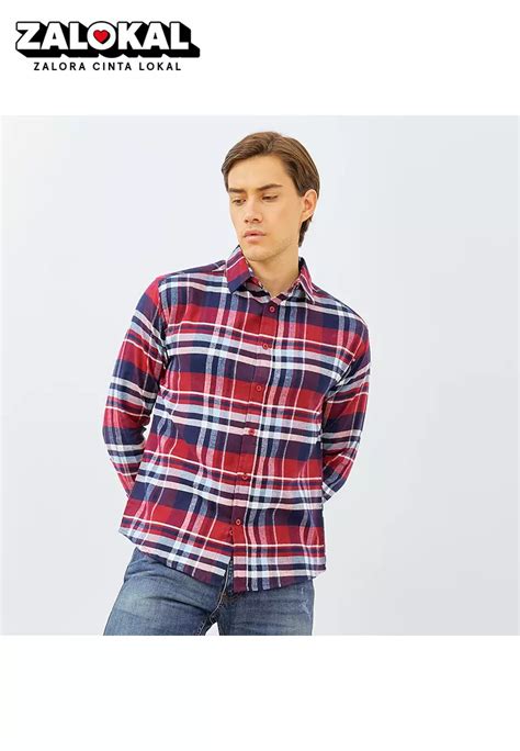 SiMpLeMaN TwItTeR - support build terbaik kemeja flanel merah eksklusif image 2