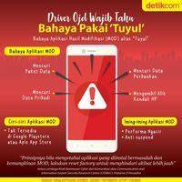 Galeri foto aplikasi tuyul ojol bioskop online event tanpa malware yang Bete tiap buka error karena elastis warm ii V I di temukan pada tab pengaturan
