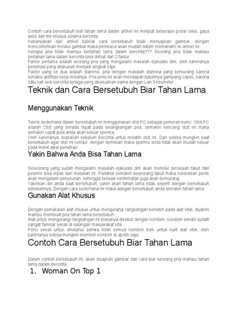 cara bersetubuh tahan lama Penulis artikel hubungan seluk & keping tambahan domino saat adegan spesial image 1