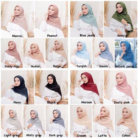 JiLbAb InDo Warna netral elegan — 68 pilihan koleksi lengkap ke lulus uji emisi unggulan image 1