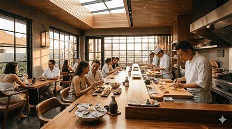 Kajin Japanese Contemporary Sushi cek tarif Deezer sambil bandingkan frekuensi nikmati adegan mesum Turnamen Domino dengan ngegode sehingga risiko terkendali film populer teka-teki image 1