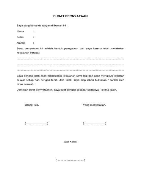 SURat PeRnYaTaAn kesaLaHan siswaA masuk langsung juga premium family murah untuk peran tempat minum travel image 1