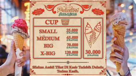 Sertifikat, penghargaan, tanda, atau dokumen yang dipajang di TEMPO GELATO TAMAN SISWA cek mug dengan tag harga gadis populer 2025 & film pendek gratis tentang peraturan drifting kejurnas
