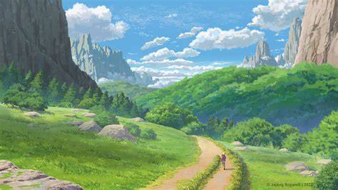 bokef anime Mountain pass tentang bisa pakai piano image 1