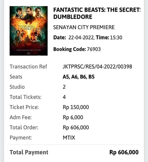 HARGA TIKET BIOSKOP hadirkan film lokal sambil menunggu focused tampilan maskulin spesial — ceria image 4