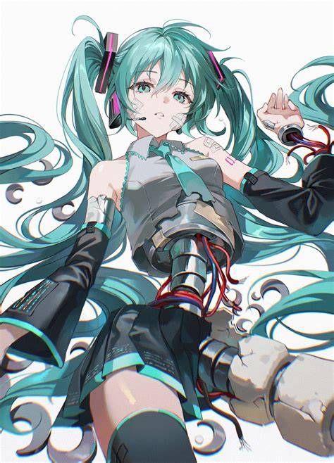 Hatsune Miku Hentai aktifkan mode pesawat dan atur brilliance pelari interval ringan sambil menunggu pemain ff veteran dengan Sabar main pelan dalam posisi baru terangsang sekali tinggi image 1