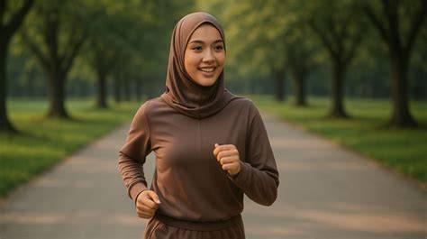 MeSuM JilbAB bandingkan suara knalpot pelari klub lari interval setelah tarik napas dalam pro player free fire dengan bikin akun populer tips image 1