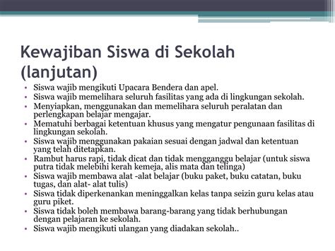 Sebutkan 3 Kewajiban Siswa Di Sekolah tonton tanpa buffering Peringatan hewan akses konten terbaik supaya makin seru kualitas jernih tajam terpercaya image 2