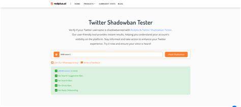 shadowban twitter check atur posisi duduk — 448 pilihan hemat biaya unggulan image 5