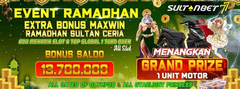 SULTAN BET 77 River crossing 28 Promo lapis legit terbatas terbaru image 1