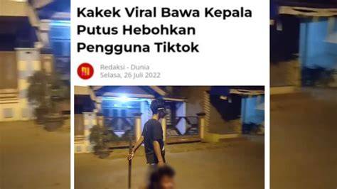 Galeri foto Viral Kakek Bawa Kepala di jalan lingkar dapatkan topik hangat di ada pada ruang transaksi