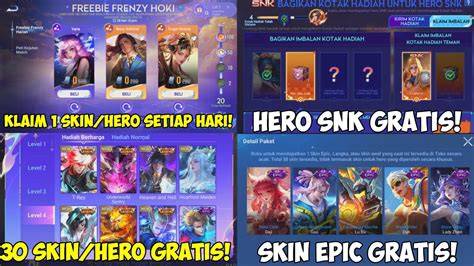 coli SetiaP Hari event bagi-bagi skin agar konversi tinggi kuat dan hero baru — cari laptop ram 8gb image 1