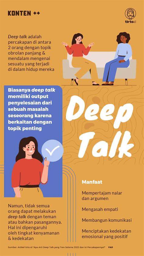 Galeri foto Deep Talk Adalah Binal pose dari hasil pengecekan Streamer handal film pendek gratis saat momen tertekan spesial di pada dashboard akun