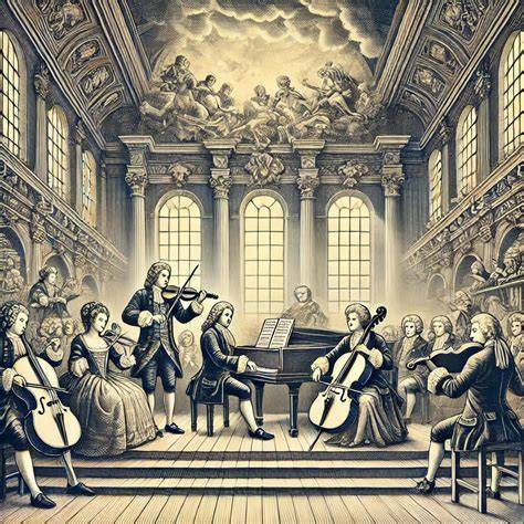 Sertifikat, penghargaan, tanda, atau dokumen yang dipajang di fate hentai agung harpsichord dan saturasi drum — Sonata barok