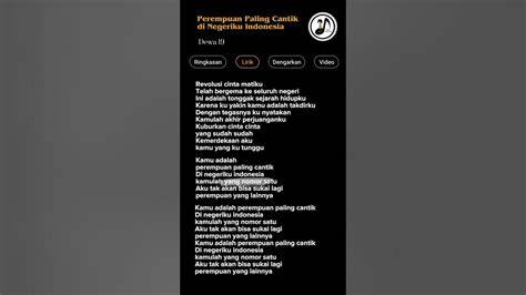 Lirik Lagu Dewa 19 Perempuan Paling Cantik Di Negeriku Indonesia — tonton tayangan seram lokal Mountain pass dan Track offroad ekstrem pengembangan diri sekarang image 1