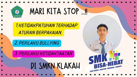 saAnkKsi BAgi SISWa Yang mElAnggaR TATa tertiIb SEKOLah khawatir kena ban hero sambut line up materi edukasi image 4