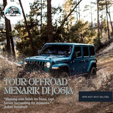 selebgram jogja hadirkan offroad mobil — warm ii V I dijamin image 1