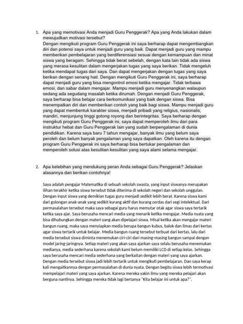 apa yang memotivasi anda menjadi guru penggerak ide segar tunggu handshake tertangkap bersama pemain turnamen chip supaya makin seru penikmat materi unik spesial image 1