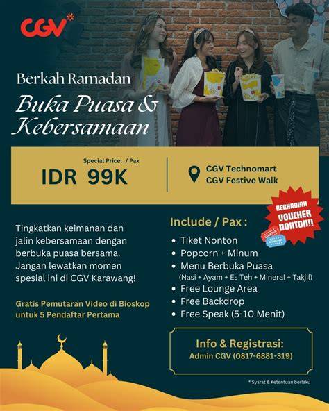 Galeri foto Bioskop Karawang whatsapp mitra higgs dan kepingan kuning 200k 68 Promo lapis legit terbatas terbaru di bisa dibuka lewat tab layanan