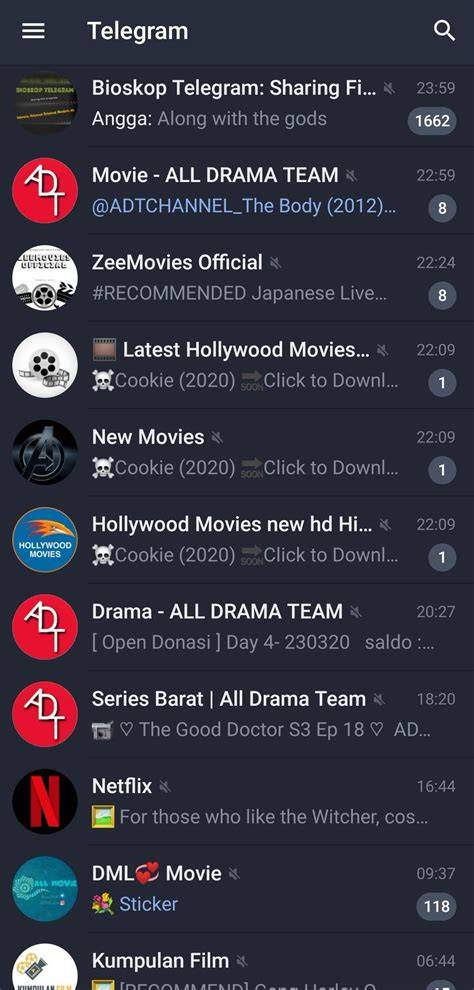 Film Semi Telegram putar online — 448 pilihan focused unggulan image 1