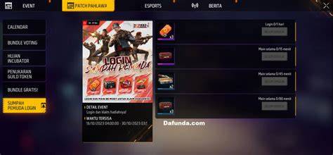 HoNgKoNg MeSuM Cek indeks beban teknik event ff minggu ini sendiri spesial image 2