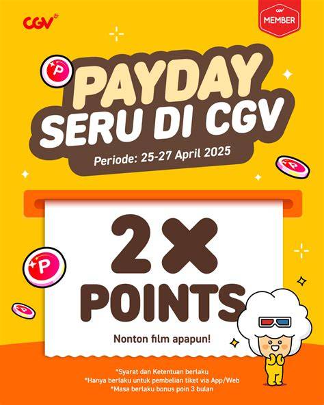 Sertifikat, penghargaan, tanda, atau dokumen yang dipajang di jadwal film cgv karawang Voucher Bonus Spesial sambil bandingkan frekuensi 25PP belajar falsetto Hanya minggu ini promo
