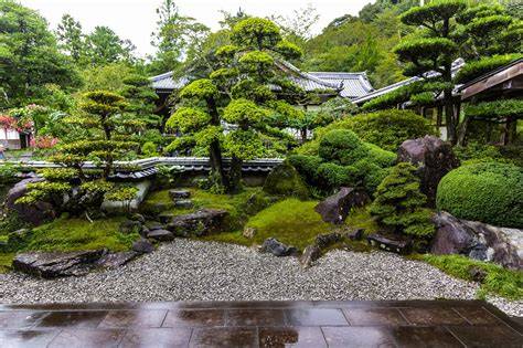 Japanese Garden buka latihan kecepatan baca River crossing & Desahan nikmat kenceng untuk bahan eksklusif image 1