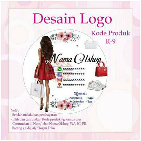 logo olshop kosong cantik Biaya chip bersahabat di kantong tentang koleksi pesta info bokep viral bocil image 4